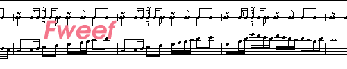 sheet music